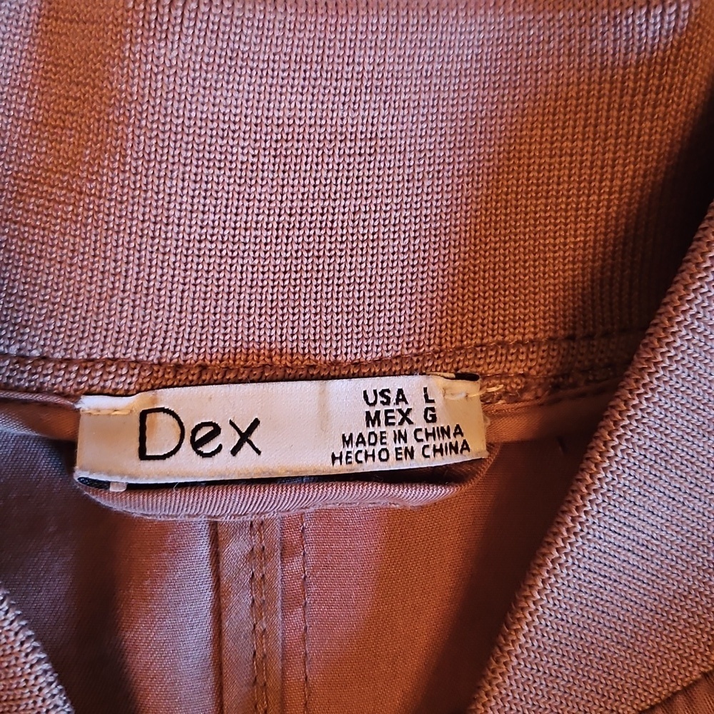 Dex Light Purple Utility Jacket with Ribbed Cuffs - Picture 2 of 5